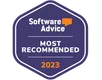 Software Advice Most Recommended Badge for Synap Online Exam Platform